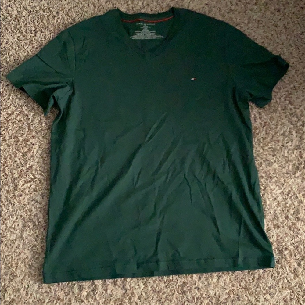 Green Tommy Hilfiger Tee